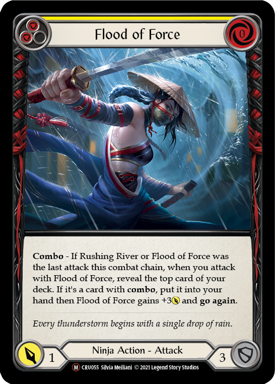Flood of Force [U-CRU055] Unlimited Normal | Good Games North