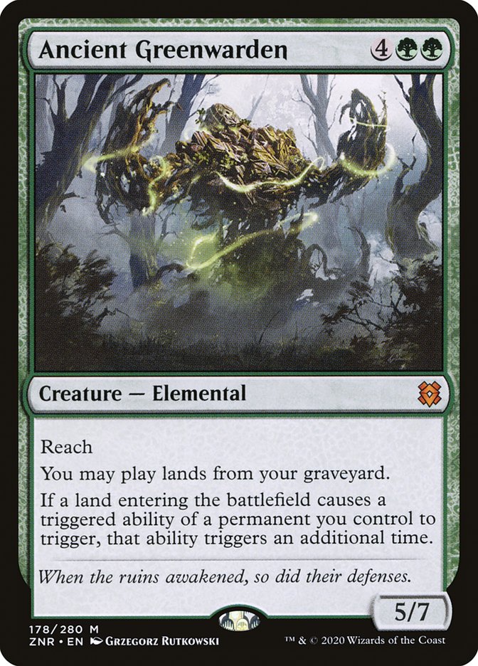 Ancient Greenwarden [Zendikar Rising] | Good Games North