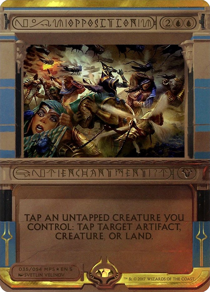 Opposition (Invocation) [Amonkhet Invocations] | Good Games North