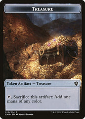 The Monarch // Treasure Token [Commander Legends Tokens] | Good Games North