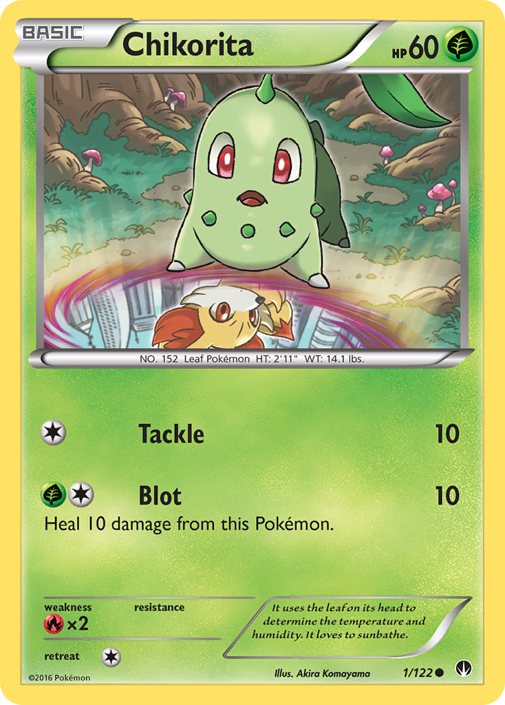 Chikorita (1/122) [XY: BREAKpoint] | Good Games North