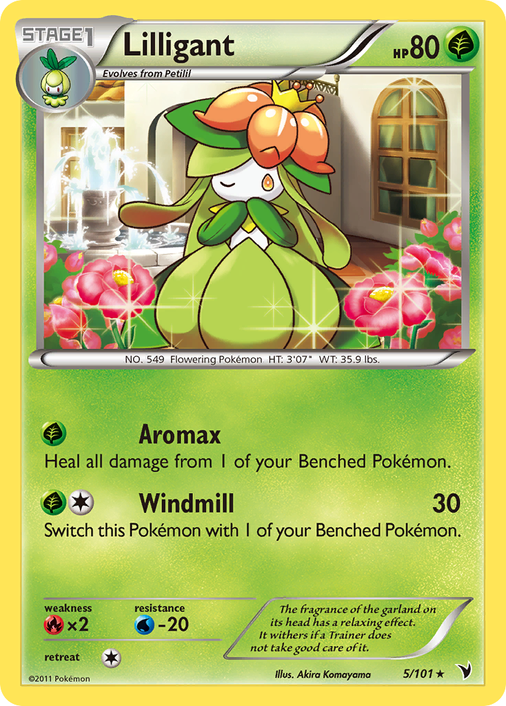 Lilligant (5/101) [Black & White: Noble Victories] | Good Games North