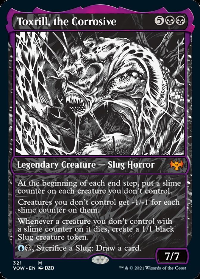 Toxrill, the Corrosive (Showcase Eternal Night) [Innistrad: Crimson Vow] | Good Games North