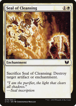 Seal of Cleansing [Commander 2015] | Good Games North