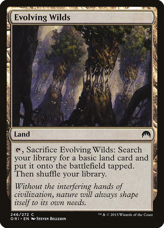 Evolving Wilds [Magic Origins] | Good Games North