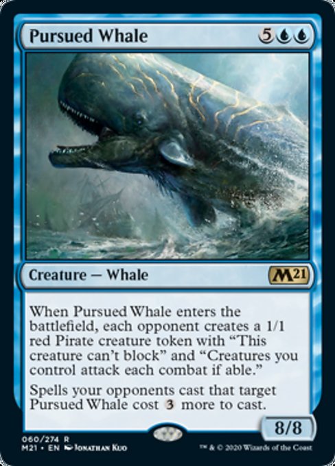 Pursued Whale [Core Set 2021] | Good Games North