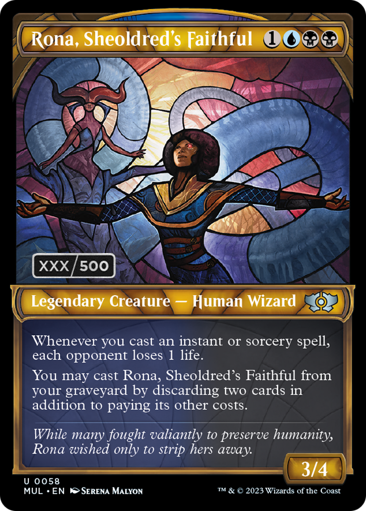 Rona, Sheoldred's Faithful (Serialized) [Multiverse Legends] | Good Games North