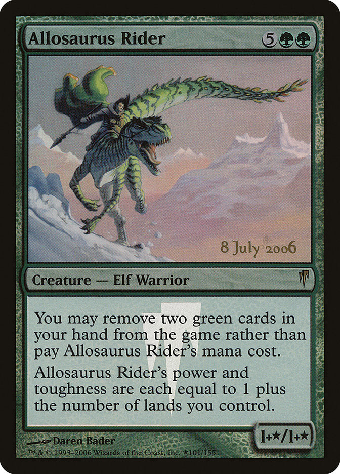 Allosaurus Rider [Coldsnap Promos] | Good Games North