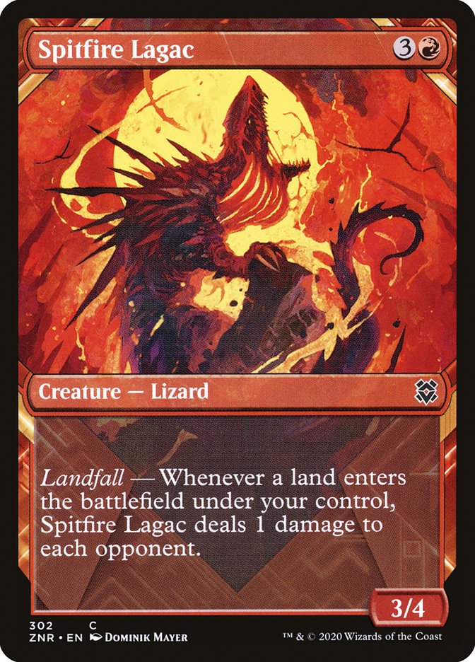 Spitfire Lagac (Showcase) [Zendikar Rising] | Good Games North