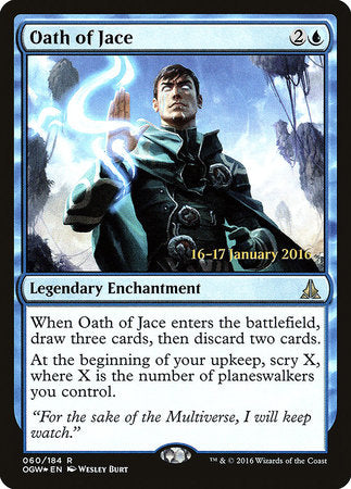 Oath of Jace [Oath of the Gatewatch Promos] | Good Games North