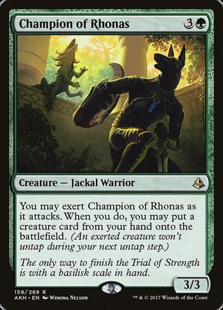Champion of Rhonas [Amonkhet] | Good Games North