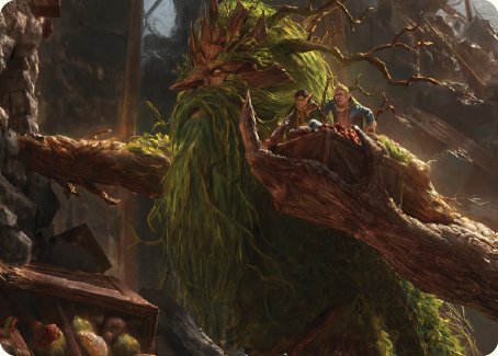 Treebeard, Gracious Host Art Card [The Lord of the Rings: Tales of Middle-earth Art Series] | Good Games North