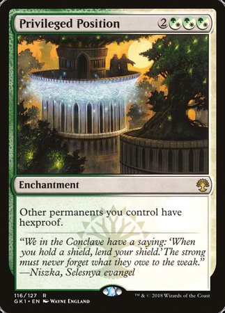 Privileged Position [GRN Guild Kit] | Good Games North