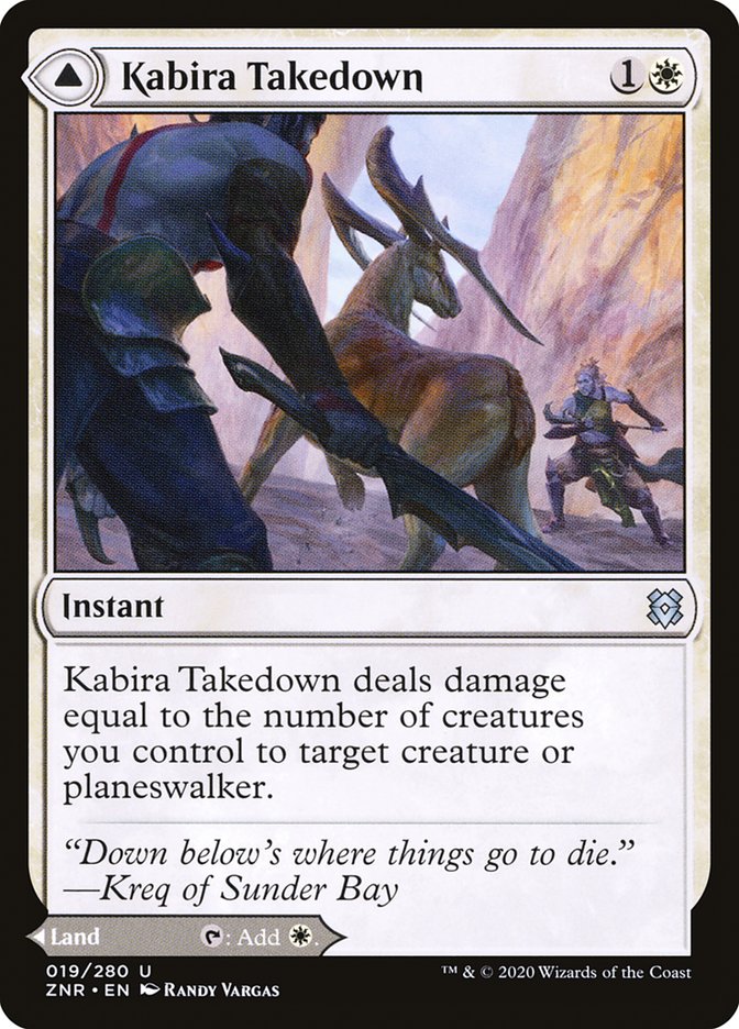 Kabira Takedown // Kabira Plateau [Zendikar Rising] | Good Games North