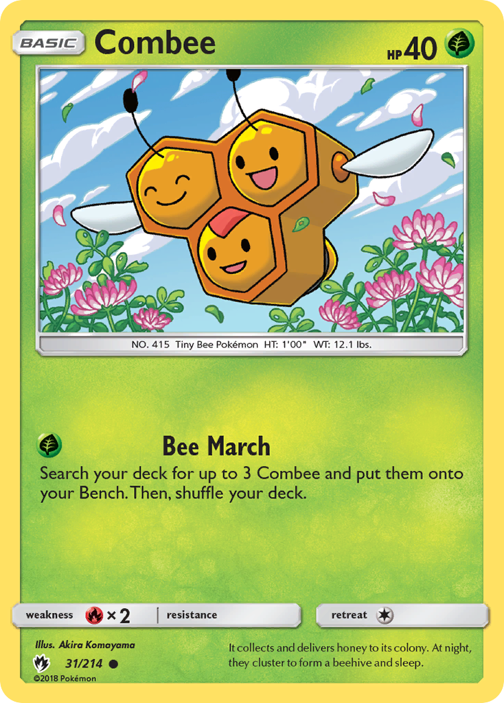 Combee (31/214) [Sun & Moon: Lost Thunder] | Good Games North