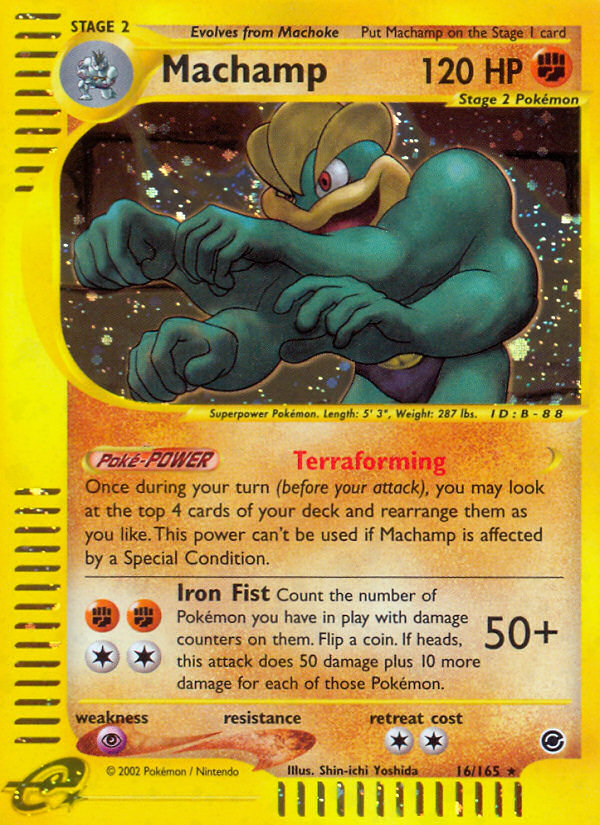 Machamp (16/165) [Expedition: Base Set] | Good Games North