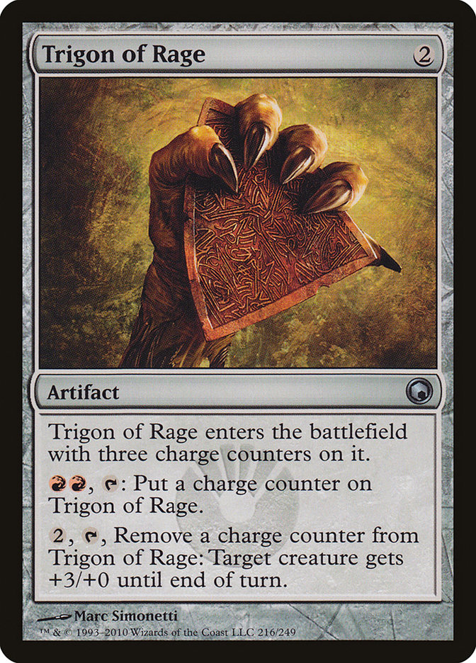 Trigon of Rage [Scars of Mirrodin] | Good Games North