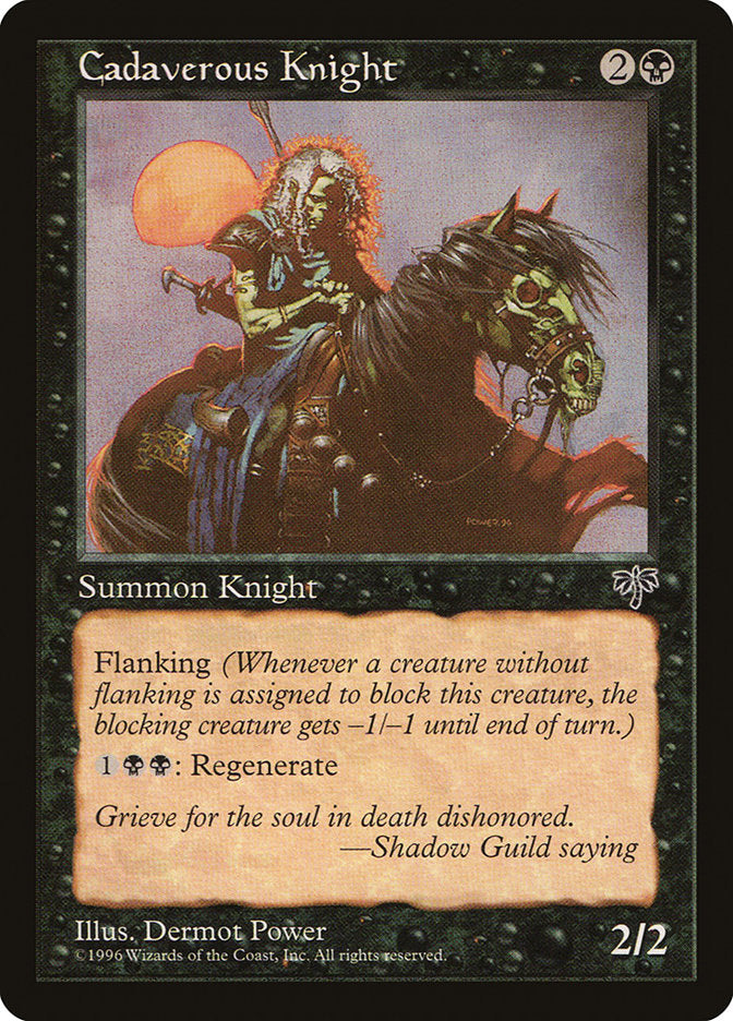 Cadaverous Knight [Mirage] | Good Games North