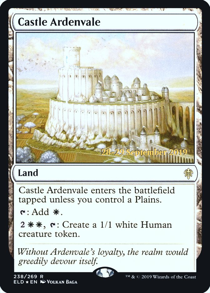 Castle Ardenvale  [Throne of Eldraine Prerelease Promos] | Good Games North