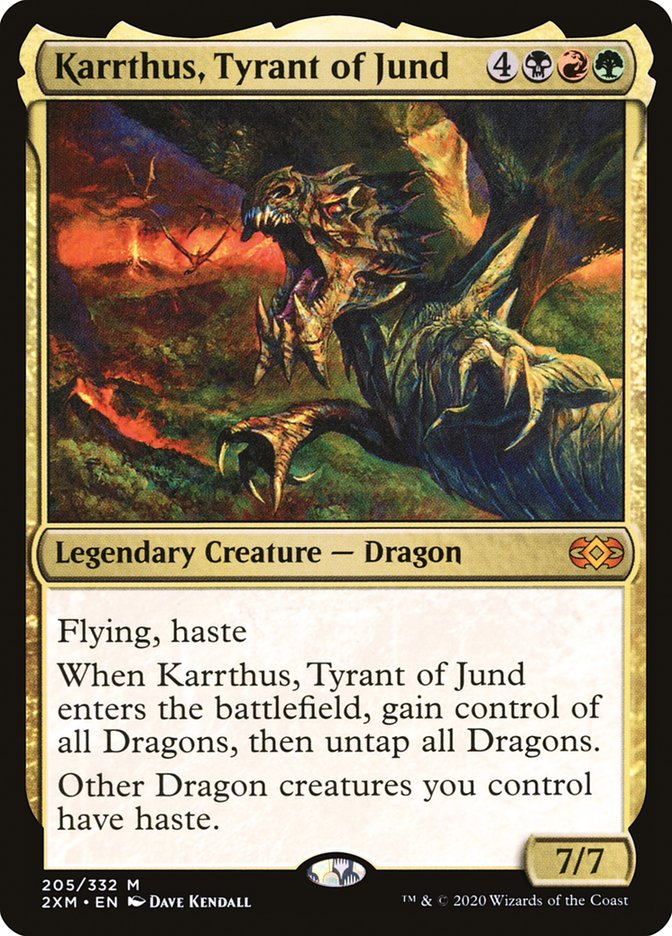 Karrthus, Tyrant of Jund [Double Masters] | Good Games North