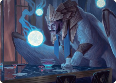 Tivit, Seller of Secrets Art Card [Streets of New Capenna Art Series] | Good Games North
