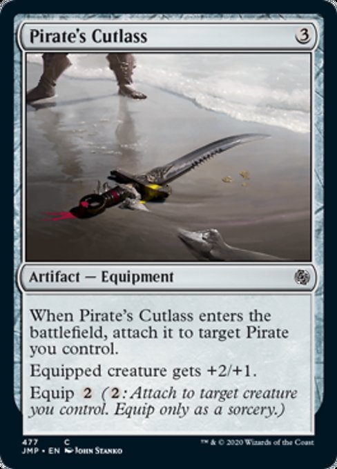 Pirate's Cutlass [Jumpstart] | Good Games North