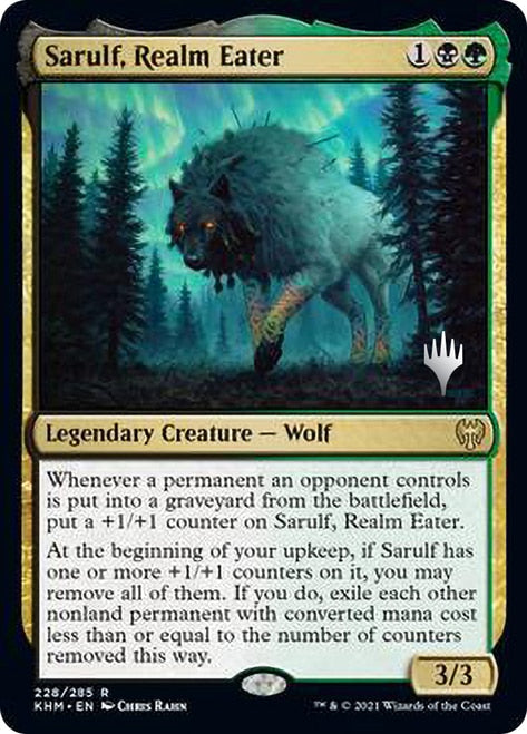 Sarulf, Realm Eater [Kaldheim Promo Pack] | Good Games North