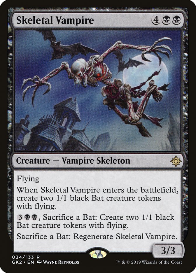 Skeletal Vampire [Ravnica Allegiance Guild Kit] | Good Games North