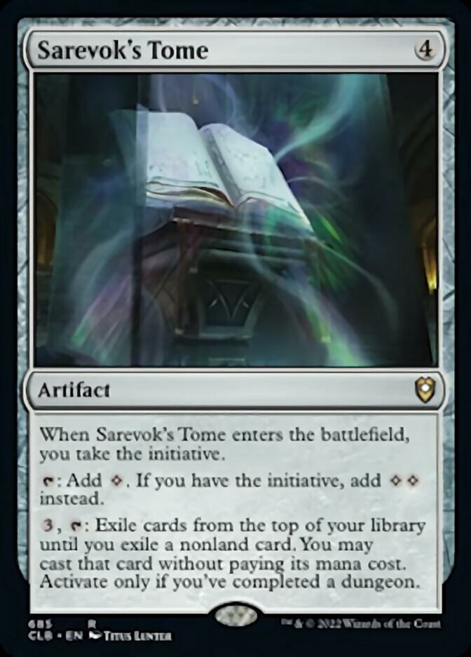 Sarevok's Tome [Commander Legends: Battle for Baldur's Gate] | Good Games North