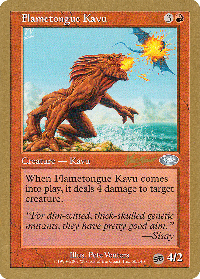 Flametongue Kavu (Sim Han How) (SB) [World Championship Decks 2002] | Good Games North