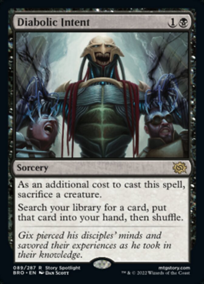 Diabolic Intent [The Brothers' War] | Good Games North