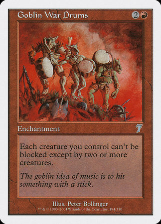 Goblin War Drums [Seventh Edition] | Good Games North