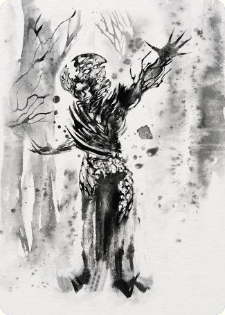 Rustvine Cultivator Art Card [Phyrexia: All Will Be One Art Series] | Good Games North