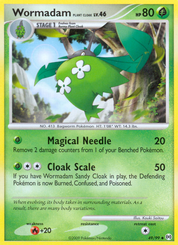 Wormadam Plant Cloak (49/99) [Platinum: Arceus] | Good Games North