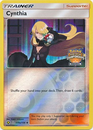 Cynthia (119a/156) (Regional Championship Promo) [Sun & Moon: Ultra Prism] | Good Games North