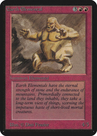 Earth Elemental [Limited Edition Alpha] | Good Games North
