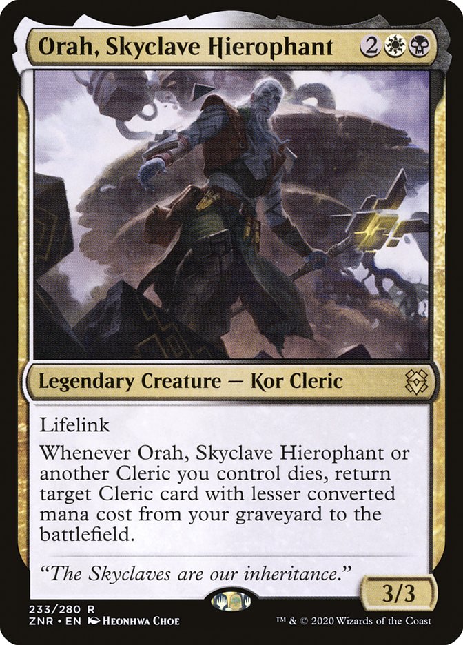 Orah, Skyclave Hierophant [Zendikar Rising] | Good Games North