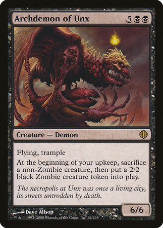 Archdemon of Unx [Shards of Alara] | Good Games North