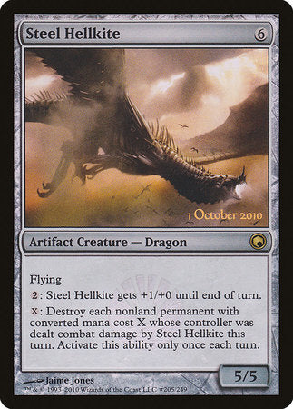 Steel Hellkite [Scars of Mirrodin Promos] | Good Games North