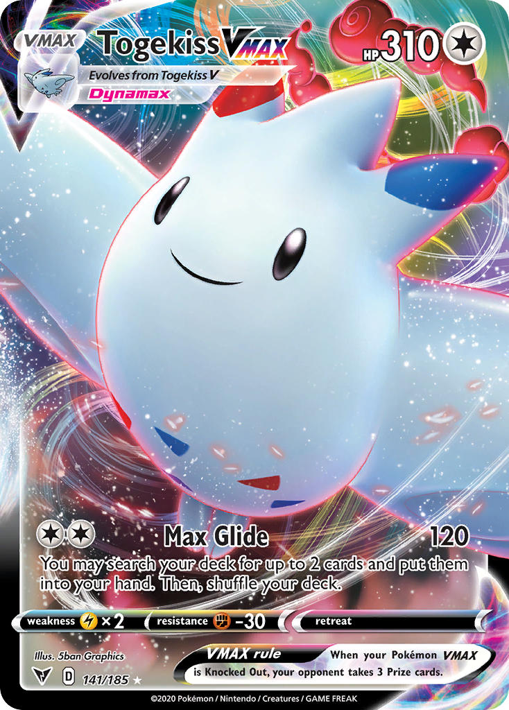 Togekiss VMAX (141/185) [Sword & Shield: Vivid Voltage] | Good Games North