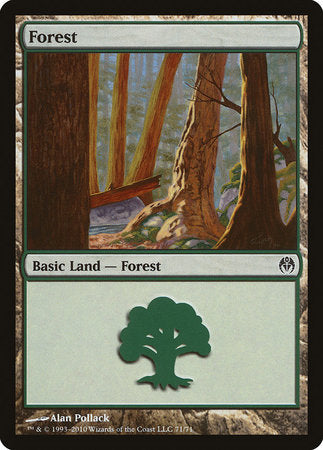 Forest (71) [Duel Decks: Phyrexia vs. the Coalition] | Good Games North