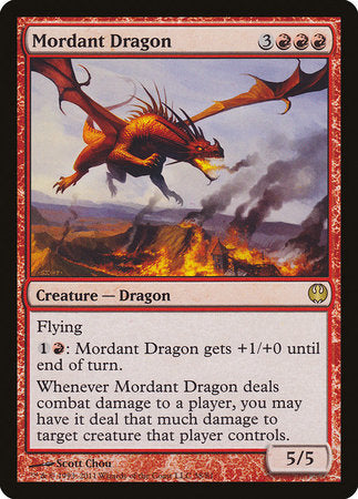 Mordant Dragon [Duel Decks: Knights vs. Dragons] | Good Games North