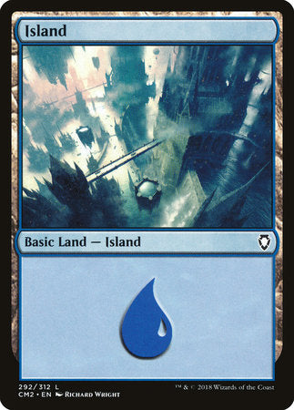 Island (292) [Commander Anthology Volume II] | Good Games North