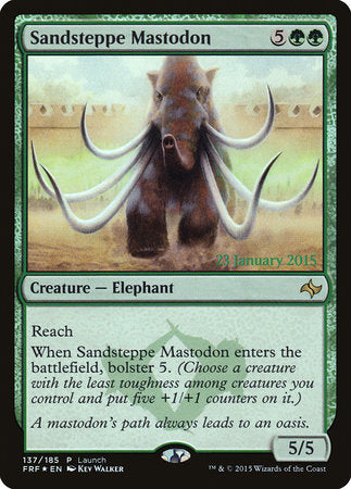 Sandsteppe Mastodon [Fate Reforged Promos] | Good Games North