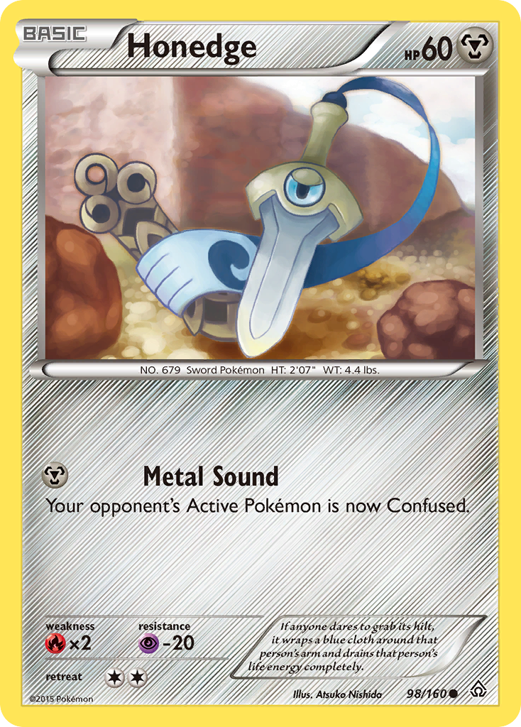 Honedge (98/160) [XY: Primal Clash] | Good Games North
