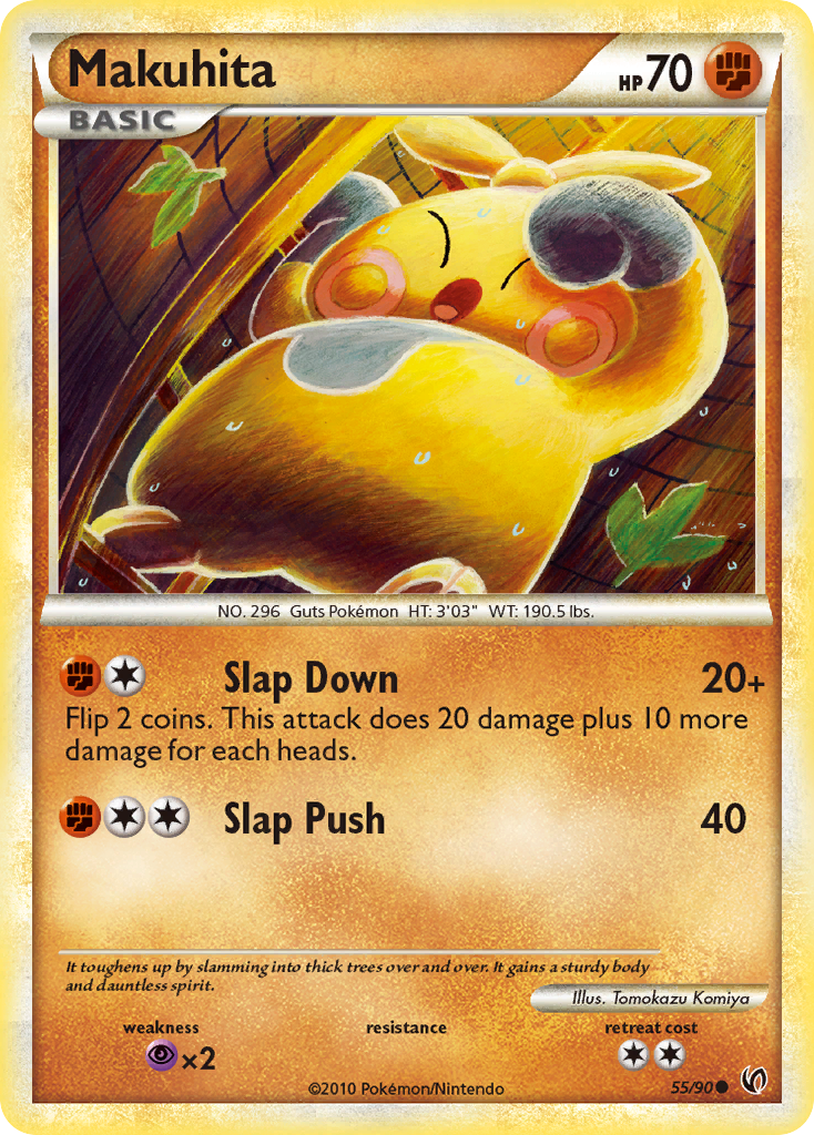 Makuhita (55/90) [HeartGold & SoulSilver: Undaunted] | Good Games North