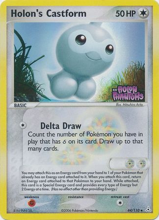 Holon's Castform (44/110) (Stamped) [EX: Holon Phantoms] | Good Games North