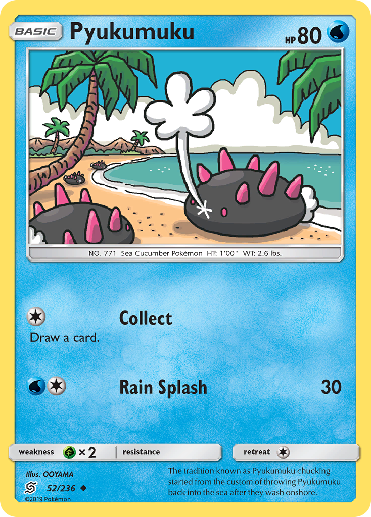Pyukumuku (52/236) [Sun & Moon: Unified Minds] | Good Games North