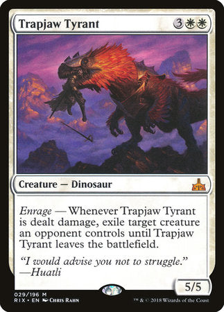 Trapjaw Tyrant [Rivals of Ixalan] | Good Games North