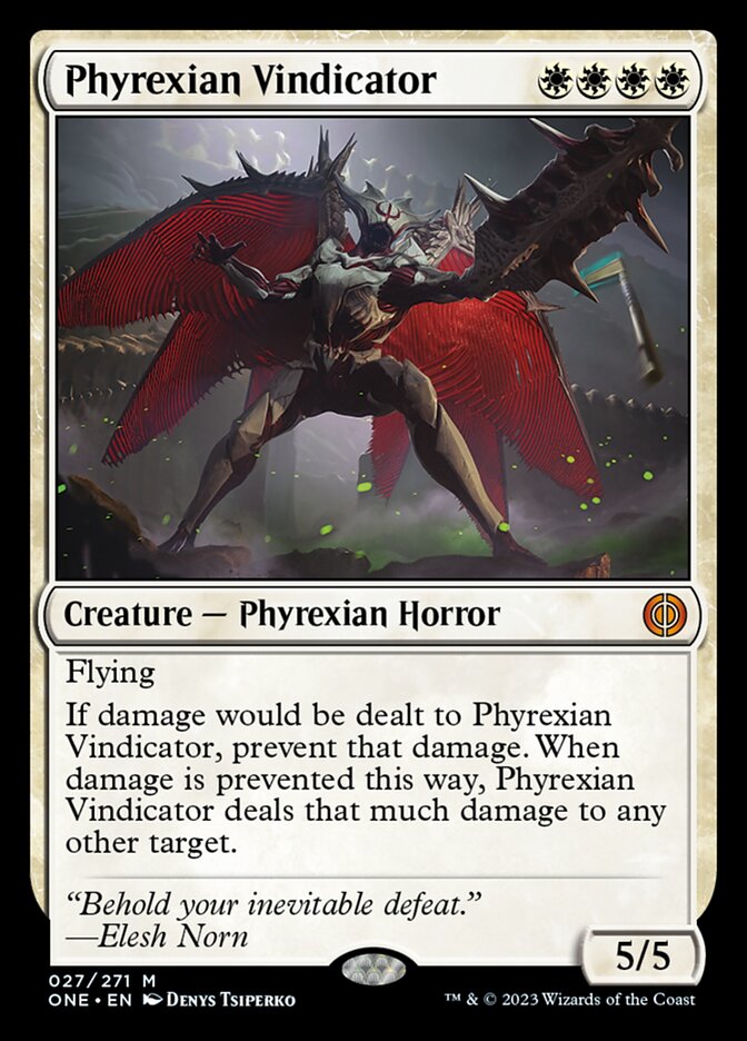 Phyrexian Vindicator [Phyrexia: All Will Be One] | Good Games North